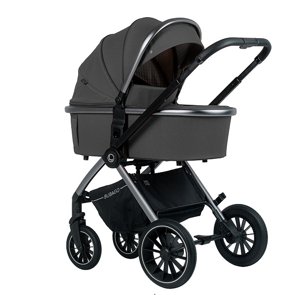 Детская коляска BubaGo Bloom 2 в 1 - темно-серый