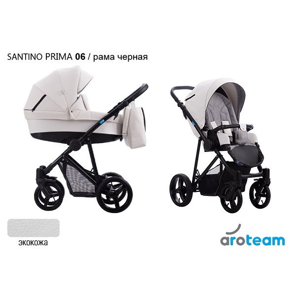 Детская коляска AroTeam Santino Prima 2 в 1 - 06 CZM