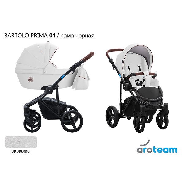 Детская коляска AroTeam Bartolo Prima 2 в 1 - 01 CZM