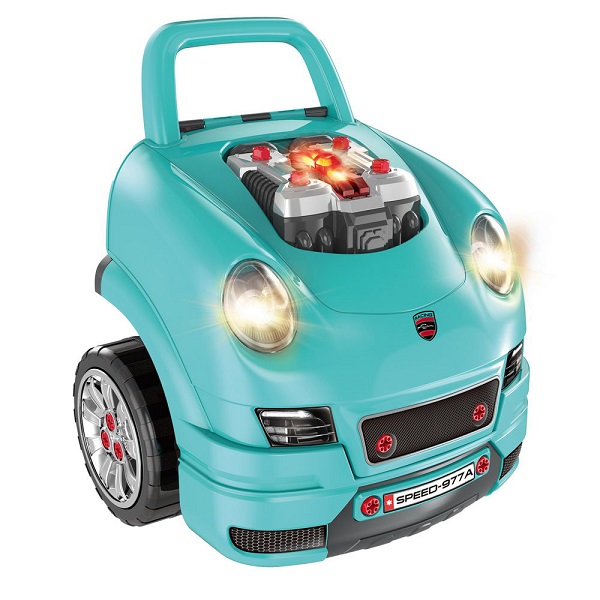 PITUSO Игровой набор Автомобилист Motor Master,40*39*47 см (61 эл.) - голубой