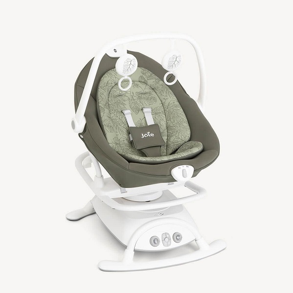 Шезлонг-качели Joie Sansa 2 в 1 - palms