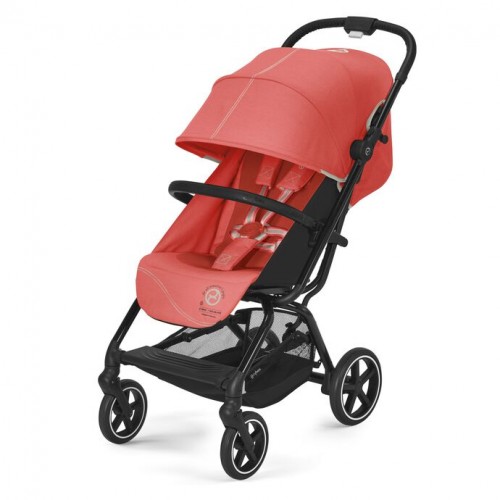 Прогулочная коляска Cybex Eesy S+2 - hibiscus red
