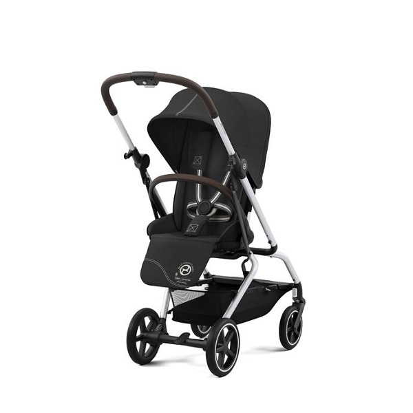 Прогулочная коляска Cybex Eezy S Twist Plus 2 SLV - moon black