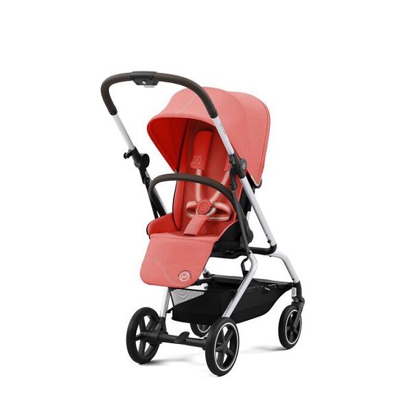 Прогулочная коляска Cybex Eezy S Twist Plus 2 SLV - hibiscus red