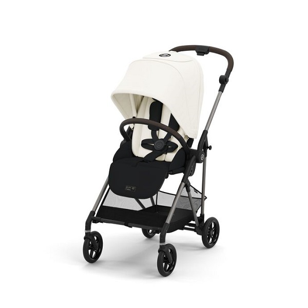 Прогулочная коляска Cybex Melio New - canvas white