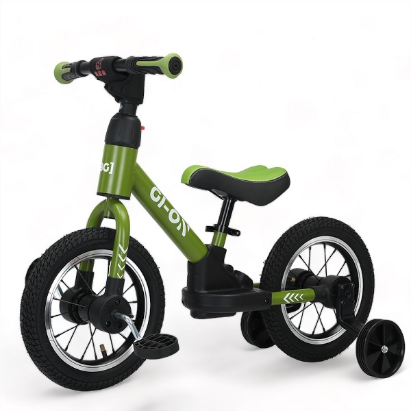 Беговел-велосипед BubaGo Gi-On - khaki