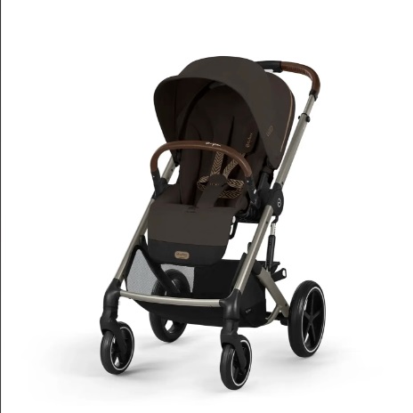 Прогулочная коляска Cybex Balios S Lux 2025 - chocolate broun
