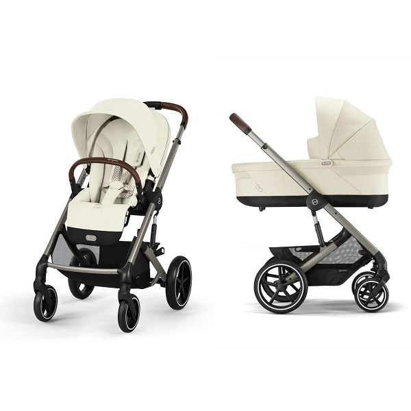 Детская коляска Cybex Balios S Lux 2 в 1 NEW 2025 - seashell beige