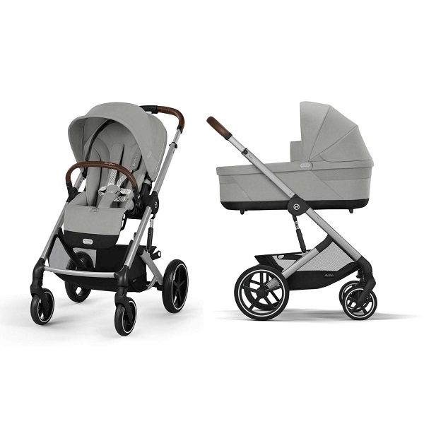 Детская коляска Cybex Balios S Lux 2 в 1 NEW 2025 - stone grey