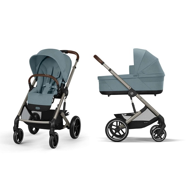 Детская коляска Cybex Balios S Lux 2 в 1 NEW 2025 - stormy blue