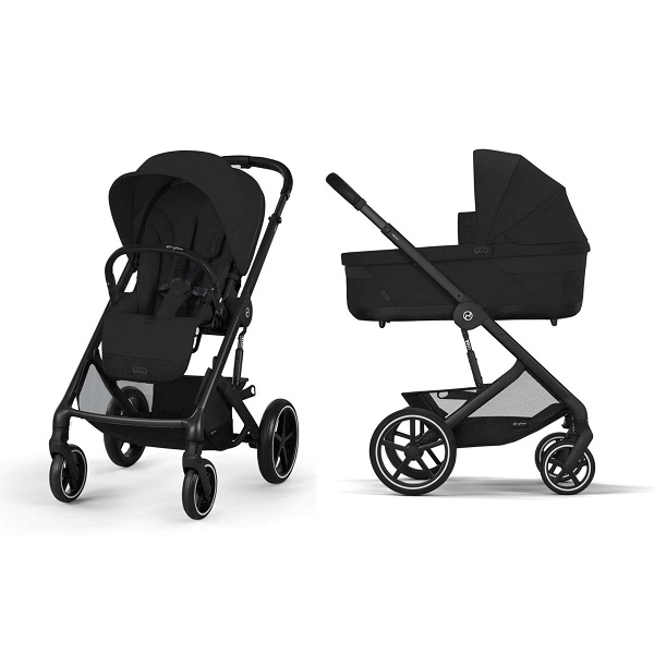 Детская коляска Cybex Balios S Lux 2 в 1 NEW 2025 - moon black
