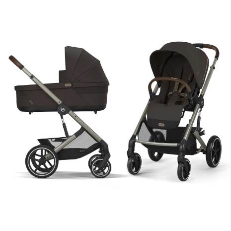 Детская коляска Cybex Balios S Lux 2 в 1 NEW 2025 - chocolate broun