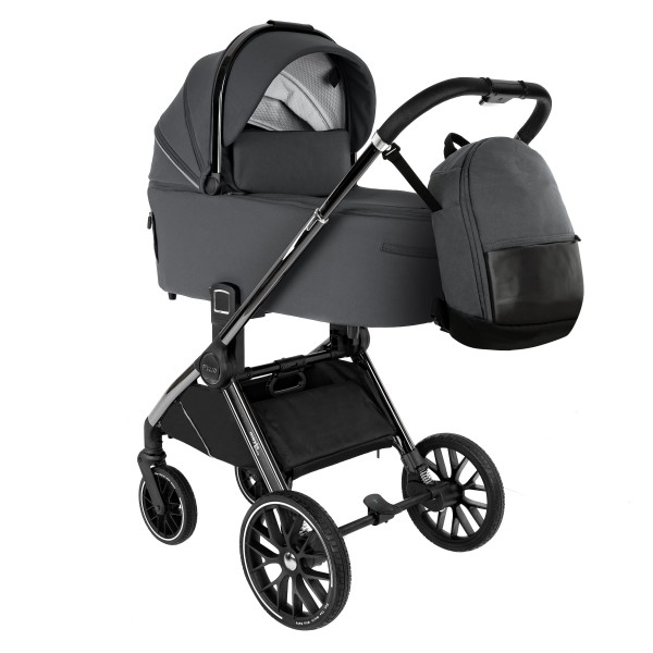 Детская коляска Pituso Mayla Luxury 3 в 1 - dark grey