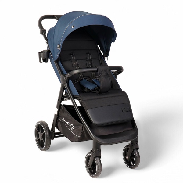 Прогулочная коляска BubaGo Bass Light 2025 - синий
