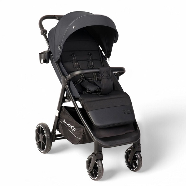 Прогулочная коляска BubaGo Bass Light 2025 - темно-серый