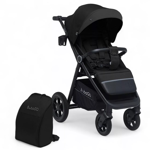Прогулочная коляска BubaGo Bass /алюминиевая рама/ - черный