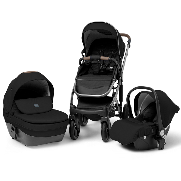 Детская коляска BubaGo Rosano 3 в 1 - черный