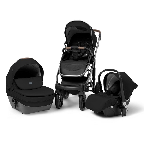 Детская коляска BubaGo Rosano 3 в 1 - черный
