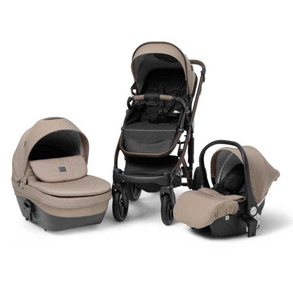 Детская коляска BubaGo Rosano 3 в 1 - коричневый