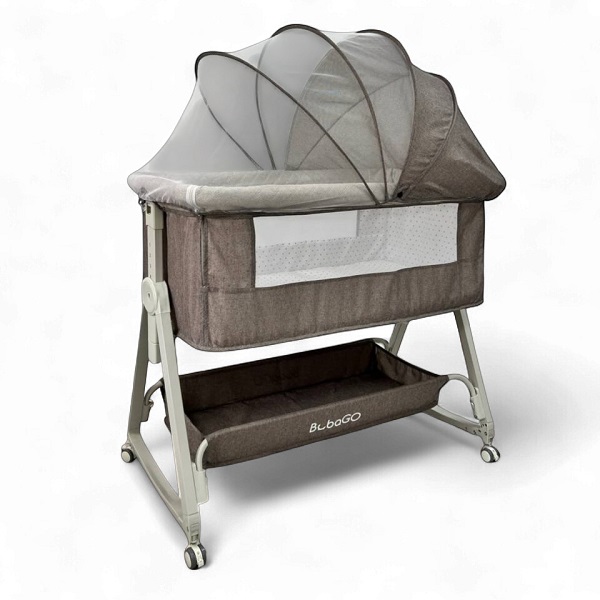 Приставная кроватка-колыбель Bubago Elva - бежевый