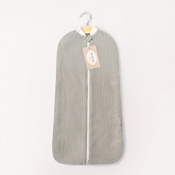 Пеленка-кокон для новорожденного муслин - шалфей