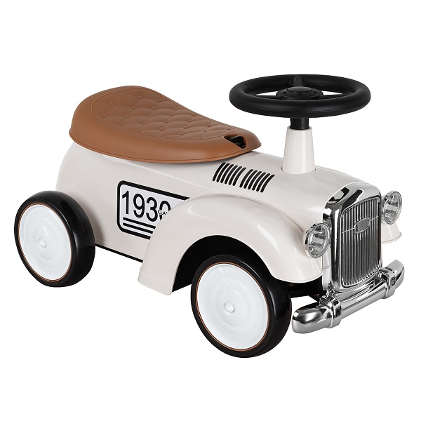 Машинка-каталка Pituso РЕТРО - молочный