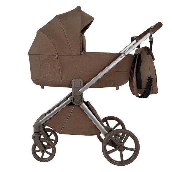 Детская коляска Pituso Teffy 2 в 1 - mocha mousse/truffle