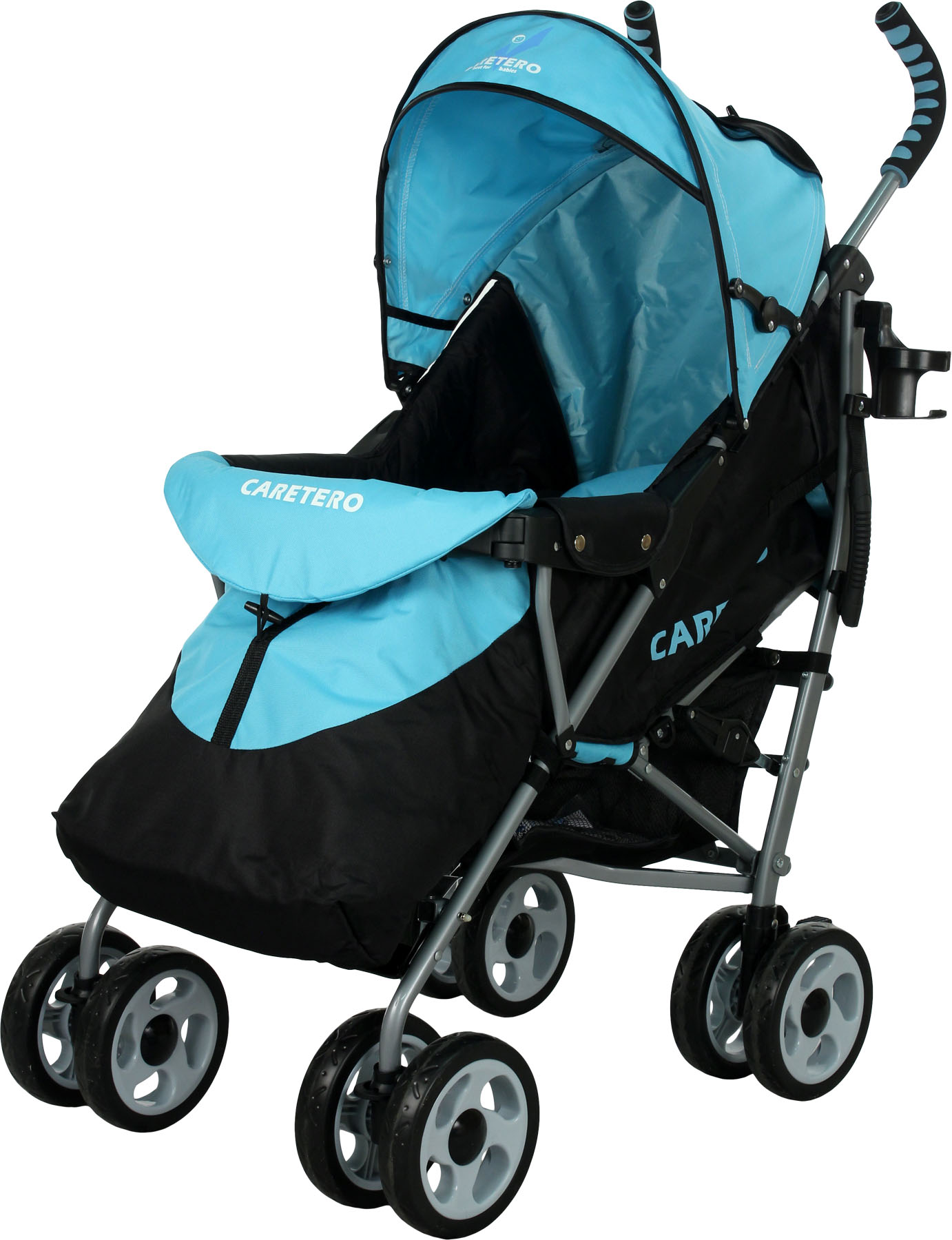 Коляска трость Caretero SPACER - голубой