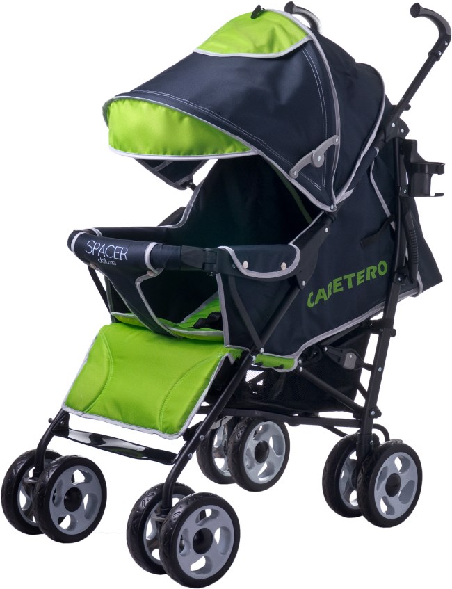 Прогулочная коляска Caretero Spacer Deluxe - зеленая