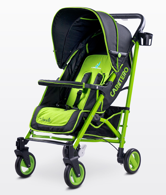 Прогулочная коляска Caretero Sonata - зеленая
