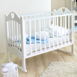 Детская кроватка Красная Звезда Любаша белая - описание