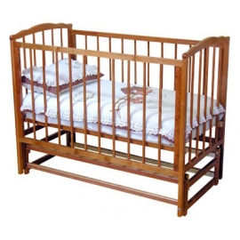 Детская кроватка Красная Звезда Марина цвет орех - описание