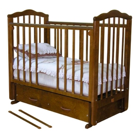 Кровать детская Красная Звезда Элина цвет орех - описание