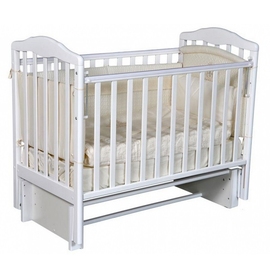 Детская кроватка Антел Алита 3/5 цвет белый - описание