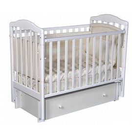 Детская кроватка Антел Алита 4/6 цвет белый - описание