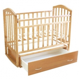 Детская кроватка Антел Алита 6 цвет бук - описание