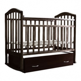 Детская кроватка Антел Алита 6 цвет венге - описание