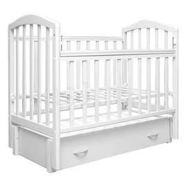 Детская кроватка Антел Алита 6 цвет белый - описание