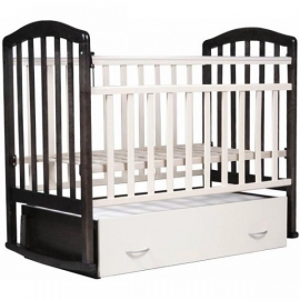 Детская кроватка Антел Алита 4 венге-слоновая кость - описание