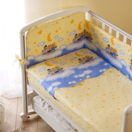 Комплект постельного белья Аманда Ночка голубая 6 пр. - описание