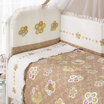 Фото детское постельное белье тифани цветы 4 пр Детское постельное белье Тифани Цветы 4 пр