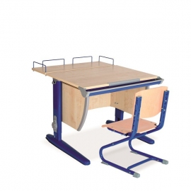 Набор мебели ДЕМИ Сут 14-01 (синий клен) с деревянным стулом - описание