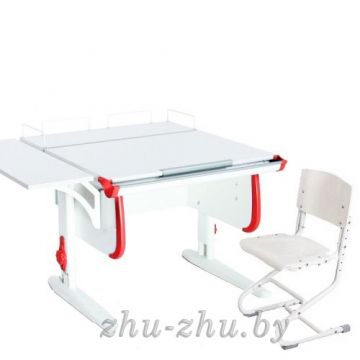 Регулируемая парта +стул Деми Сут 24-02 цвет Red
