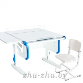 Регулируемая парта +стул Деми Сут 24-02 цвет Blue - описание