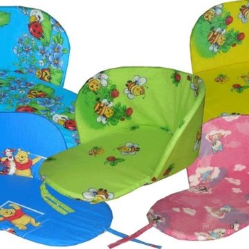 Матрасик классический бязь с окантовкой для детских санок