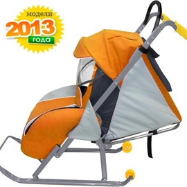 Детские санки - коляска Ника Детям 2 - описание