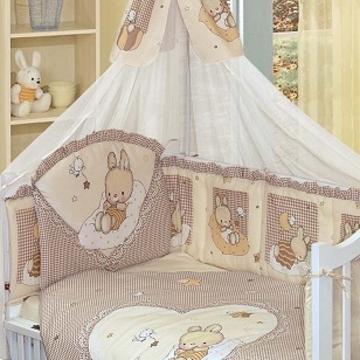 Комплект постельного белья Степашка 7 пр бежевый