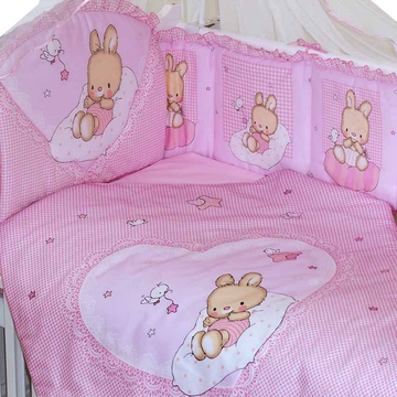 Комплект постельного белья Степашка 7 пр розовый