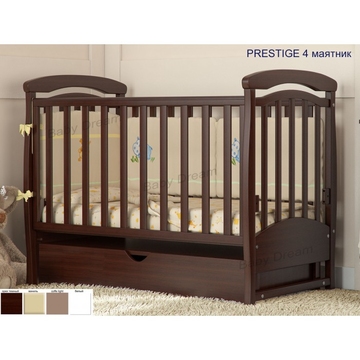 Бэби Дрим Prestige 4 цвет орех темный