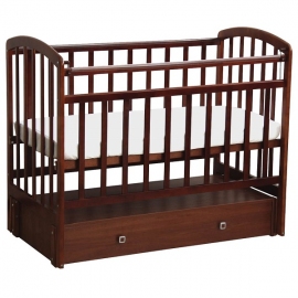 Детская кроватка Фея 313 цвет полисандр - описание